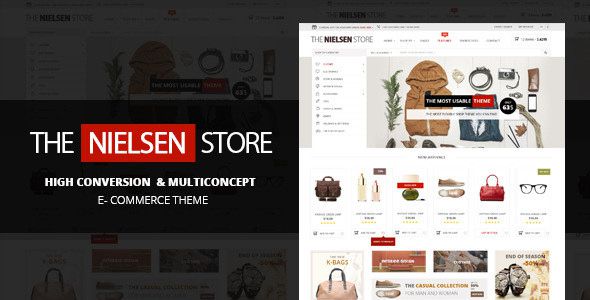 Nielsen v1.3.5 - E-commerce WordPress Theme