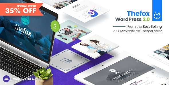 TheFox v2.02 Responsive Multi-Purpose WordPress Theme