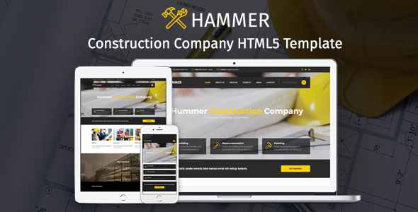 Hammer Construction Company HTML Theme