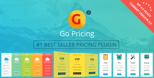 Go Pricing - WordPress Responsive Pricing Tables