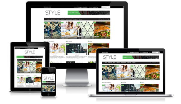 SALE Style Magazine News Blogger Template