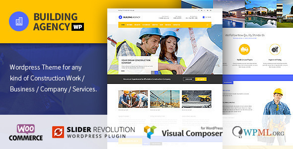 Building Agency - Construction WordPress Theme ver1.3.3