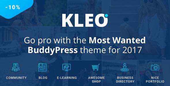 KLEO - Pro Community Focused, Multi-Purpose BuddyPress Theme ver4.3