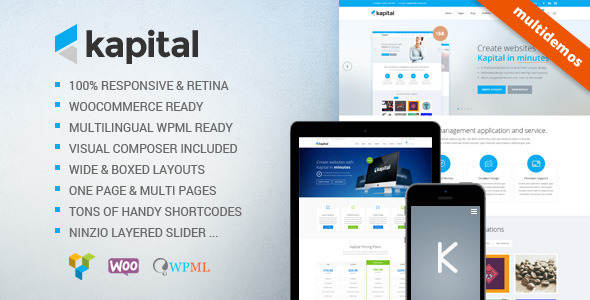 Kapital - Responsive Multi-Purpose Theme ver3.6