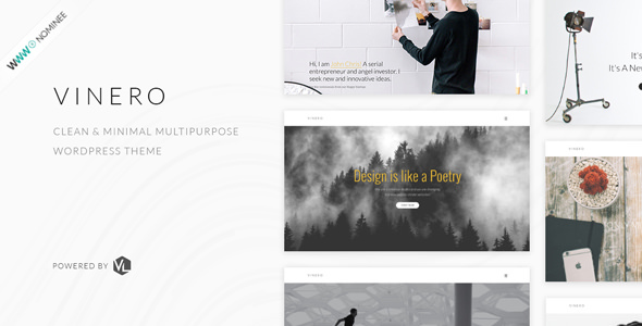 Vinero - Creative MultiPurpose WordPress Theme ver 1.3