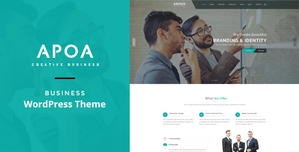 Apoa - Business WordPress Theme ver1.1