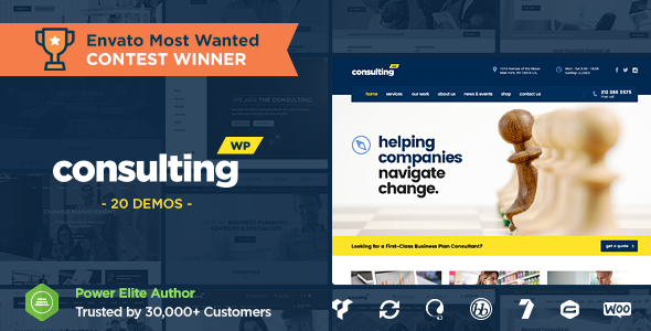 Consulting - Business, Finance WordPress Theme ver3.9.3