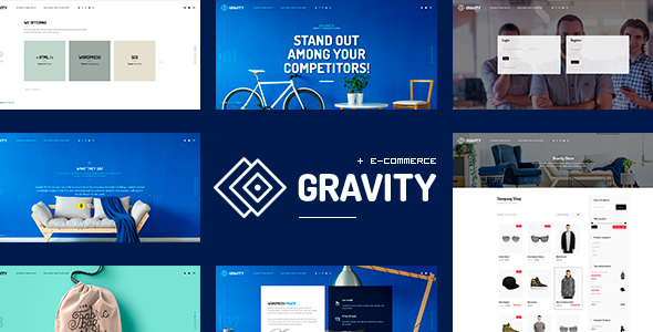 Gravity - ECommerce, Agency & Presentation Theme ver1.0.1