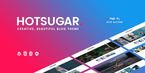 HotSugar | Responsive WordPress Blog Theme ver1.0.2