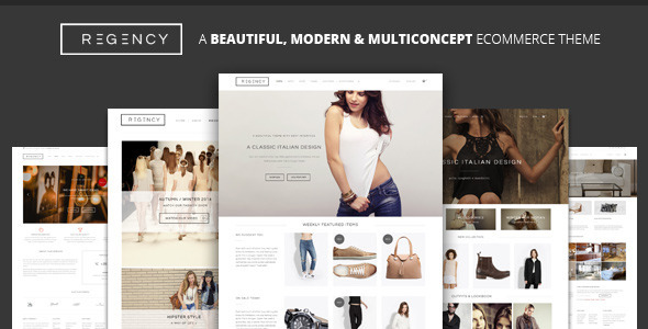 Regency: A Beautiful & Modern Ecommerce Theme ver1.4.3