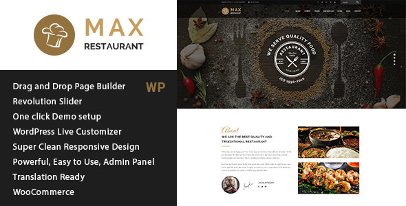 Restaurant - Responsive WordPress Theme ver1.1