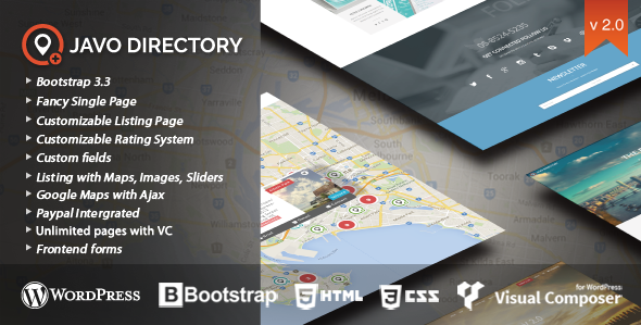 Javo v2.0.2 Directory WordPress Theme