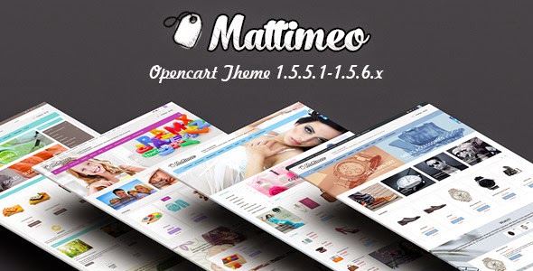 Mattimeo – Responsive OpenCart Theme