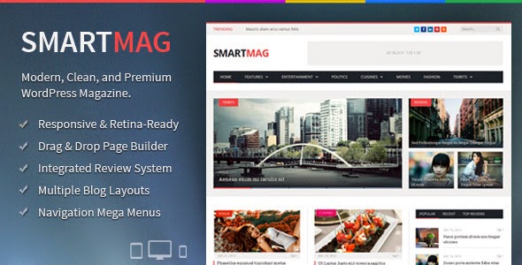 SmartMag Magazine Responsive WordPress